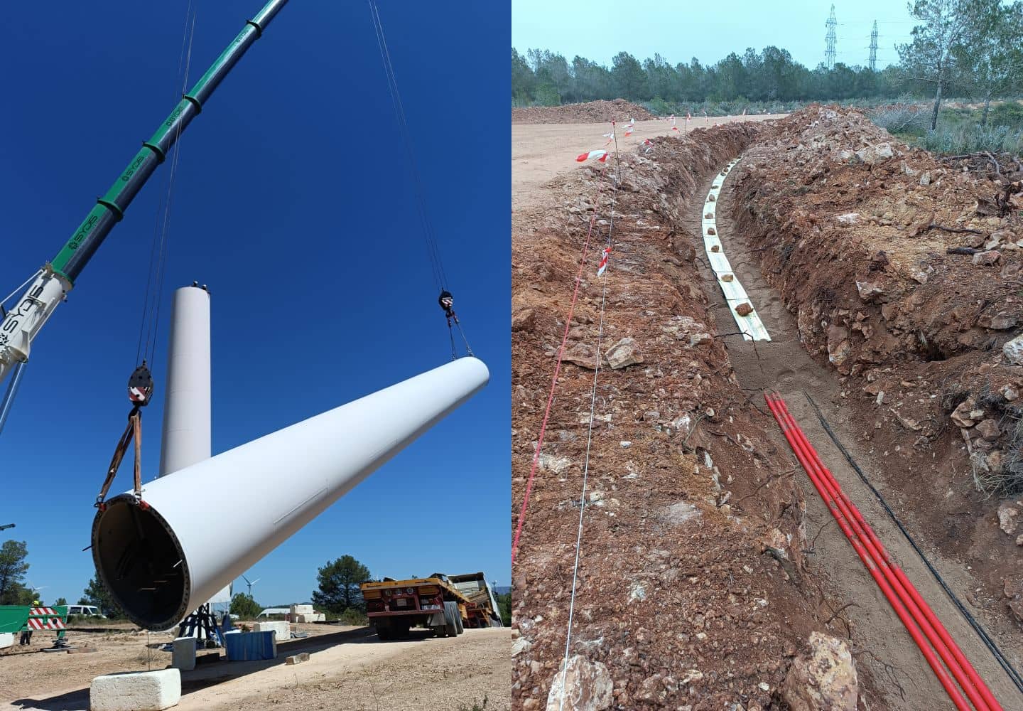 Característiques dels aerogeneradors originals